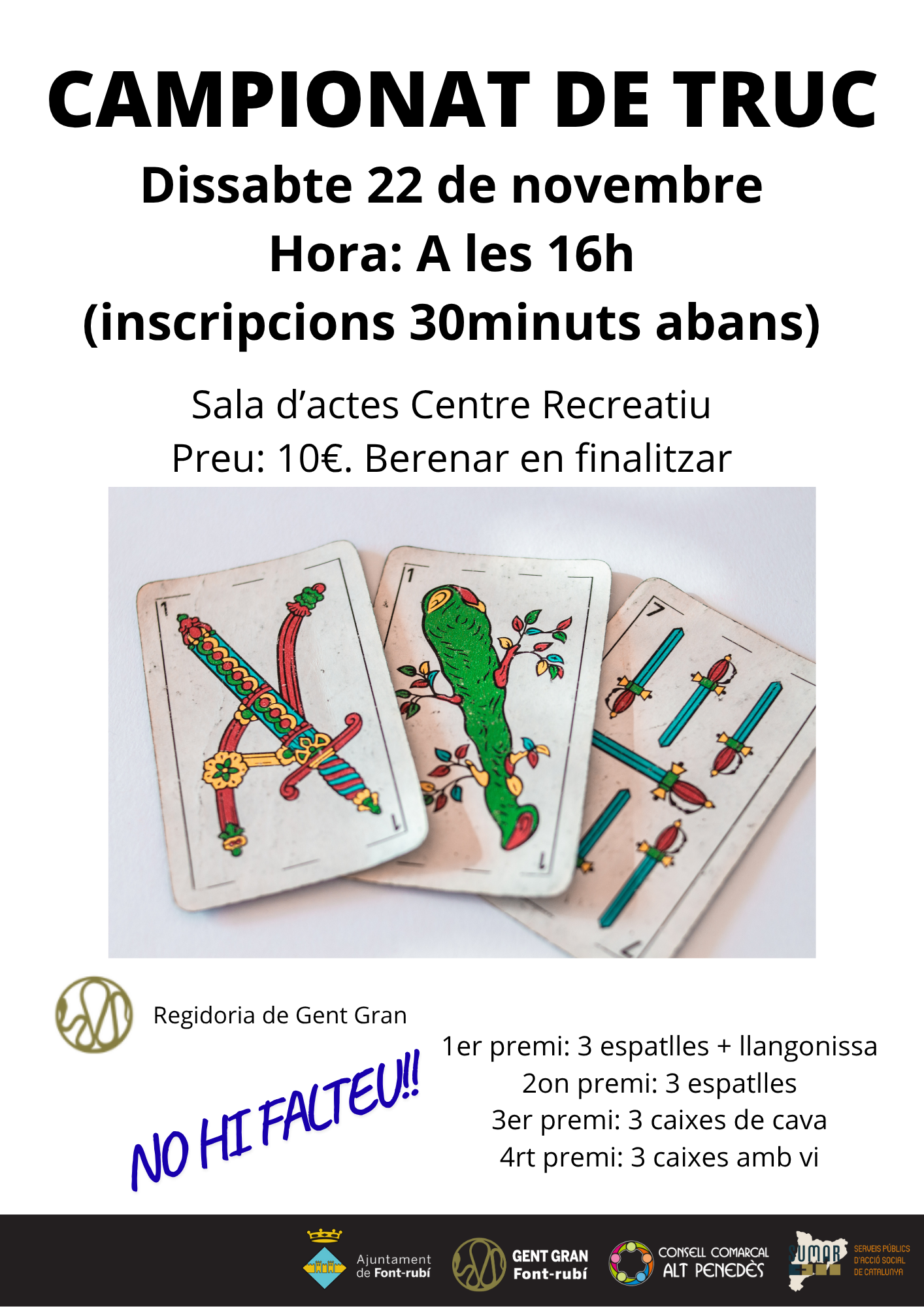 Campionat de truc a Font-rubí