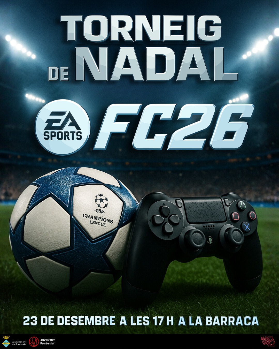 Torneig de Nadal de FC'26 a l'Espai Jove La Barraca