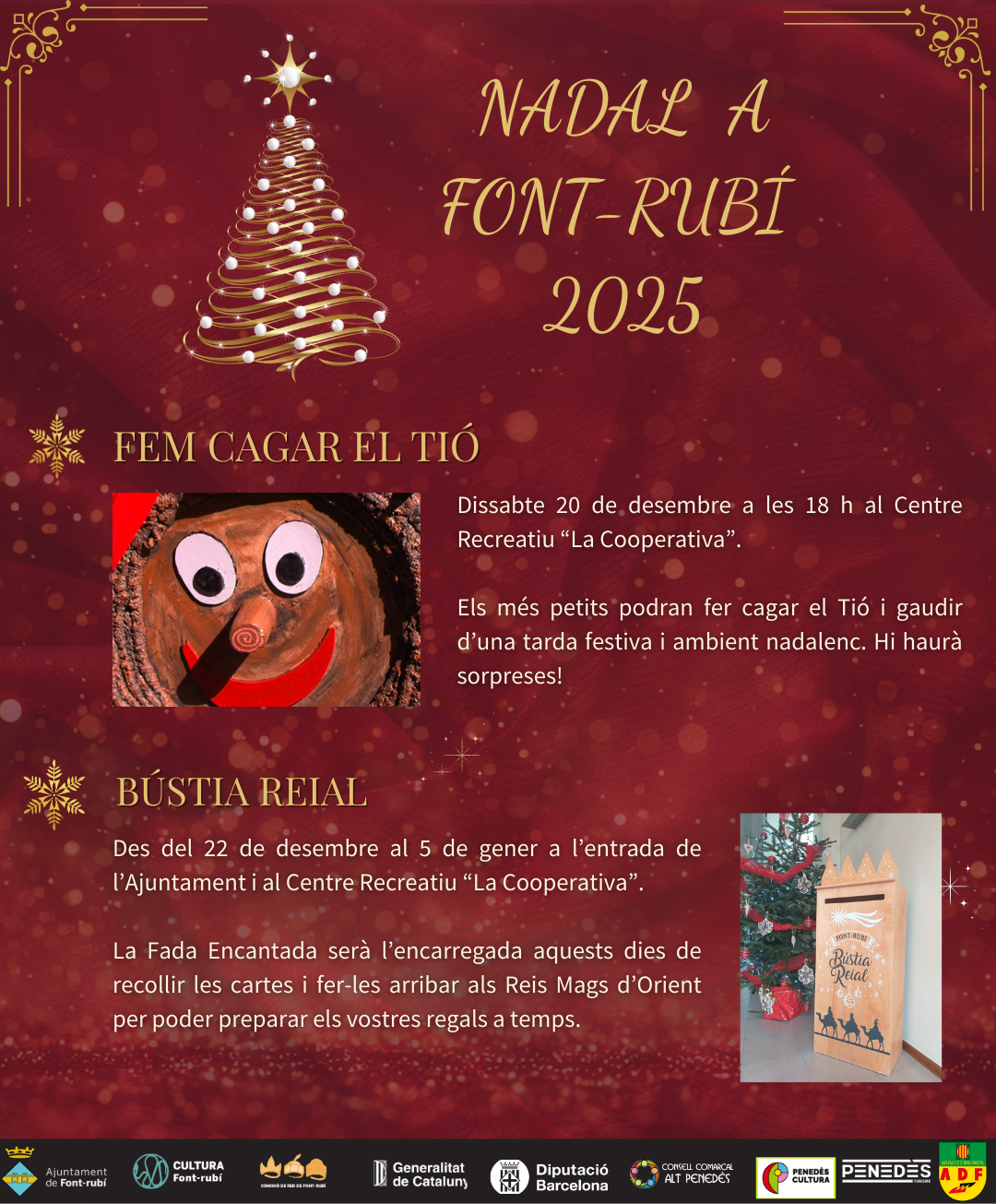 Nadal Font-rubí 2024 - Actes del 20 de desembre i 22 desembre