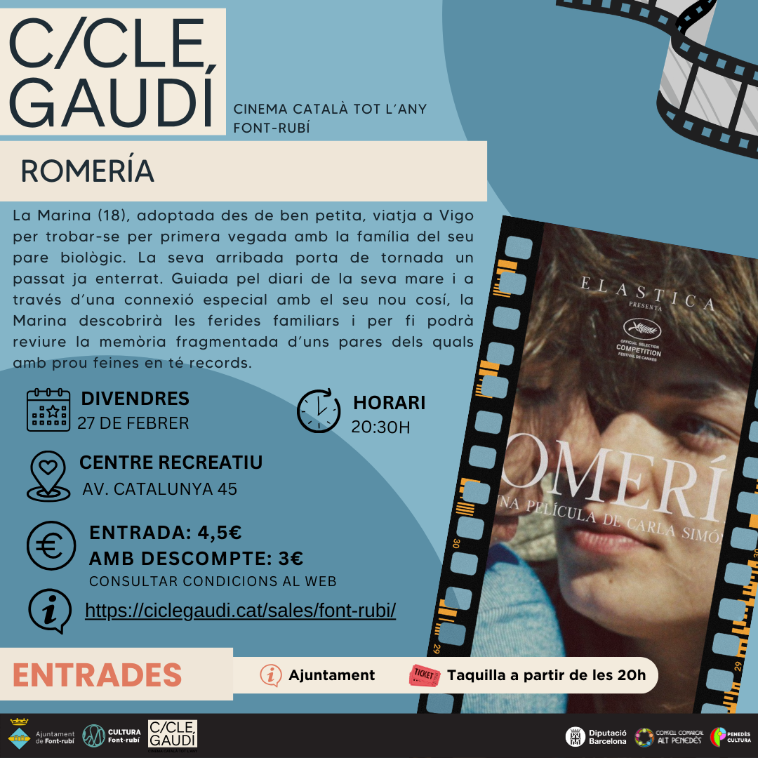 Cicle Gaud&iacute; a Font-rub&iacute;!