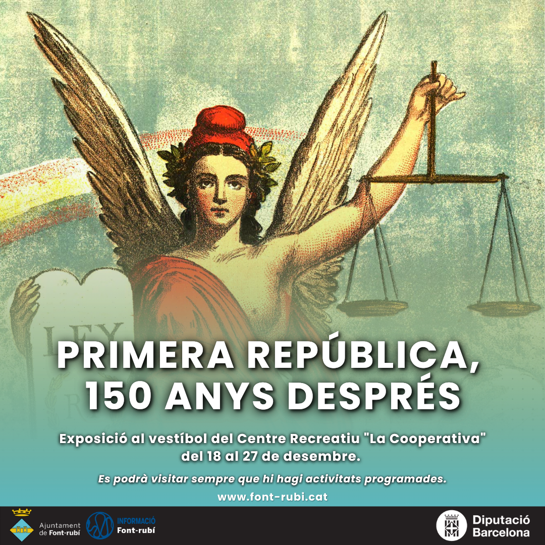 Primera República, 150 anys després 