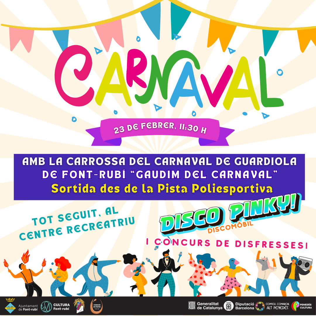 Carnaval a Font-rubí!