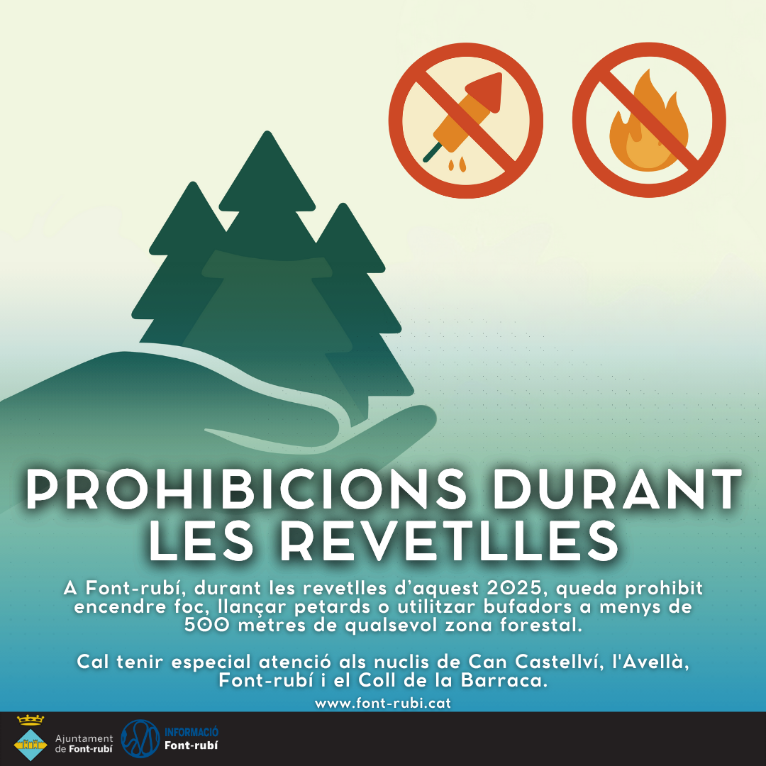 Prohibicions durant les revetlles