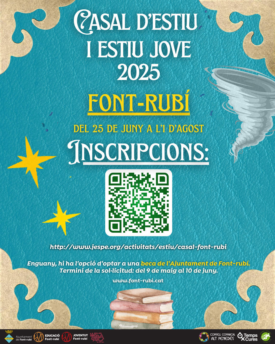 Casal d'estiu i estiu jove 2025 a Font-rubí!