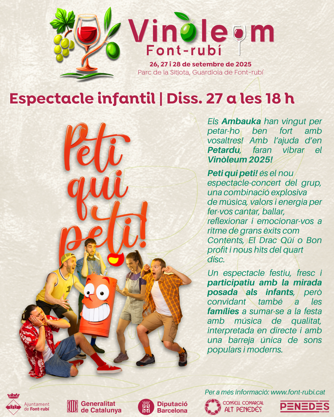 Espectacle infantil Vinòleum 2025 | Ambauka