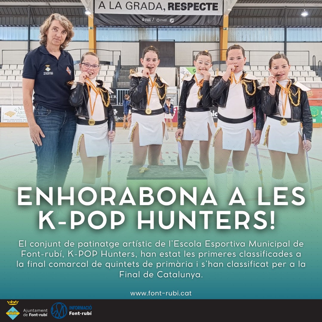 Enhorabona a les K-POP Hunters!