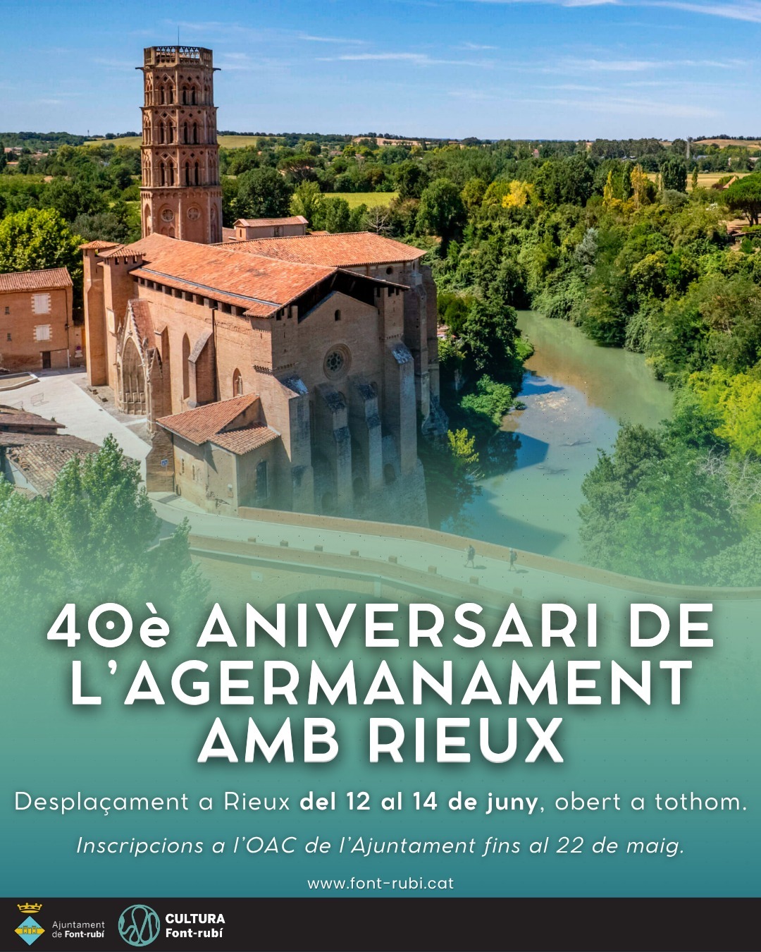 40&egrave; aniversari de l'agermanament amb Rieux