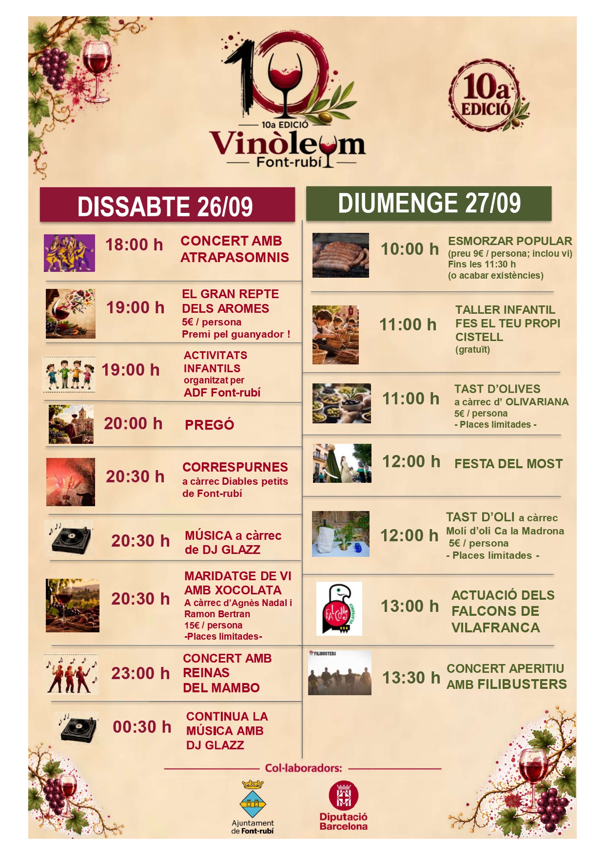 FIRA VIN&Ograve;LEUM - DES&Egrave; ANIVERSARI 